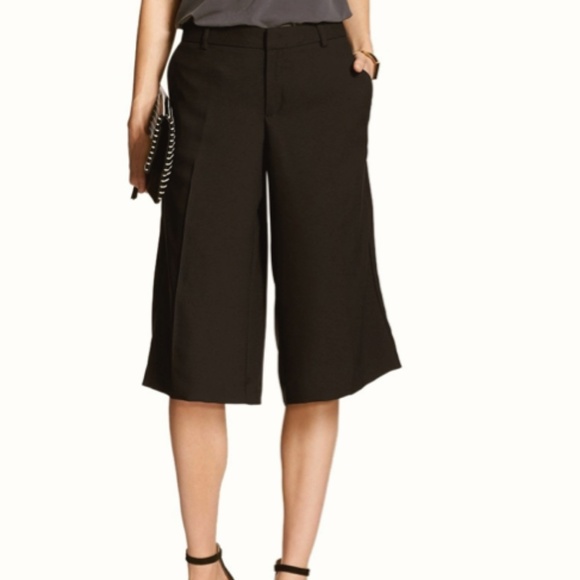 Banana Republic Pants - Banana Republic Pinstripe Culottes